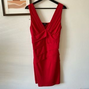 Vintage Red Cocktail Dress!